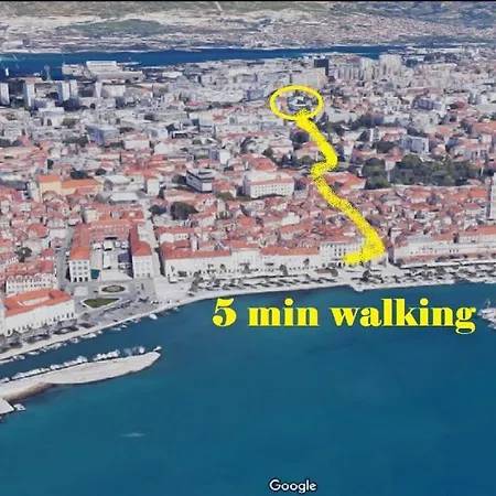 Split Central Apartment,Free Private Parking Apartment